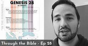 Genesis 28 Summary in 5 Minutes - 5MBS