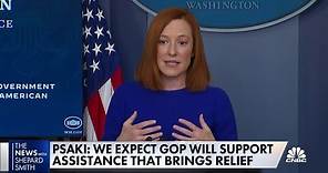 Watch the full White House briefing with Press Secretary Jen Psaki