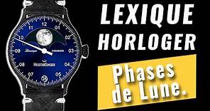 Phases de Lune : Tout savoir (ou presque): Astronomique / Perpétuelle / Sphérique I Lexique Horloger