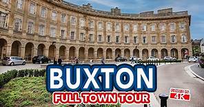 BUXTON | Walk through Buxton Derbyshire England - Filmed in 4K