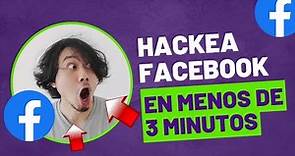 Como hackear cualquier Facebook en menos de 3 minutos