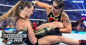 Ronda Rousey vs. Shayna Baszler - MMA Rules Match: SummerSlam 2023 Highlights