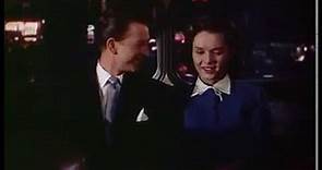 Donald O'Connor and Debbie Reynolds in a scene from "I Love Melvin" movie