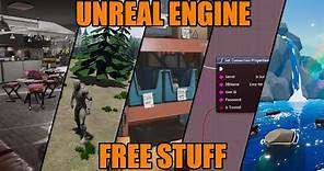 Unreal Engine Marketplace Free Stuff | $310 FOR FREE | August 2022