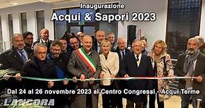 Acqui Terme - Inaugurazione di Acqui & Sapori 2023