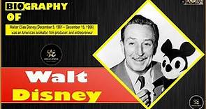 Walt Disney Biography and Life in English