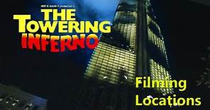 Towering Inferno 1974 ( FILMING LOCATION ) Steve McQueen Paul Newman