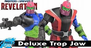 MOTU Revelation TRAP JAW Masterverse Deluxe Action Figure Review | Masters of the Universe