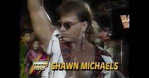 Shawn Michaels vs Jobber Ron Cumberledge WWF Wrestling Challenge 1992