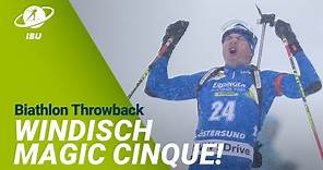 Biathlon Throwback: Windisch WCH title (with Italian Commentary)