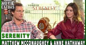 SERENITY | Matthew McConaughey & Anne Hathaway talk about the movie - Official Interview