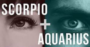 Scorpio & Aquarius Sun: Love Compatibility