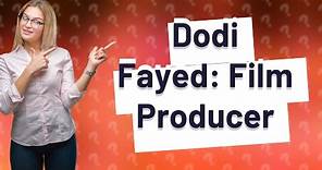 What films did Dodi Fayed produce?