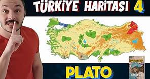TÜRKİYE'NİN PLATOLARI- Türkiye Harita Bilgisi Çalışması (KPSS-AYT-TYT)