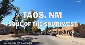 Taos, New Mexico - Driving Tour 4K