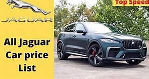 All Jaguar cars price list 2022 | Specifications | Top speed
