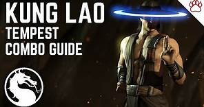 Mortal Kombat X: Kung Lao (Tempest) Complete Combo Guide 15%-52%