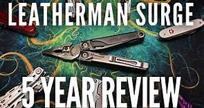 Leatherman Surge 5 Year Long Term Review