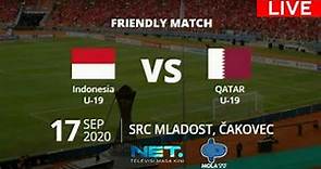 LIVE 🔴 INDONESIA U19 Vs QATAR U19 DI MOLA TV & NET TV!!