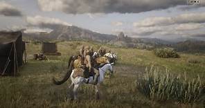 1st Royal Dragoons Cavalry charge (rdr2 online)