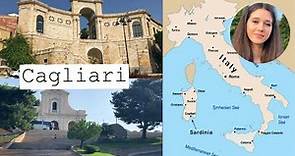 Cagliari , Italy / Sardinia island / Walk Tour . Tourist Tours .