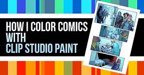 [Tutorial] How I Color Comics with CLIP STUDIO PAINT - Coloring Basics v3.0
