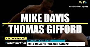 Mike Davis vs Thomas Gifford | UFC Fight Night 161 | 15/10/19 | +COMBATE