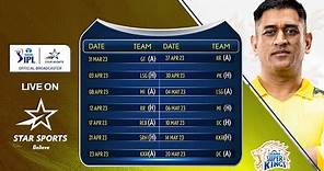 TATA IPL 2023 | Schedule