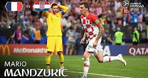 Mario MANDZUKIC Goal – France v Croatia - 2018 FIFA World Cup™ FINAL