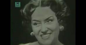 Gloria Swanson: 1957 TV interview with Mike Wallace