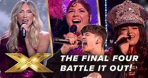 The AWESOME final four | X Factor: Celebrity