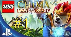 LEGO Legends of Chima Laval's Journey {PS Vita} Walkthrough Part 1 — Introduction & Spiral Mountain