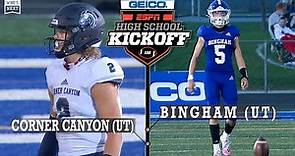 Corner Canyon (UT) vs. Bingham (UT) Football - ESPN Broadcast Highlights