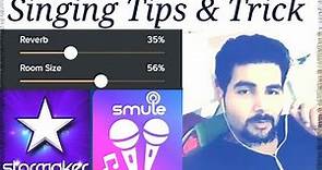 Smule Sing Tips and Tricks by Soulful | SMULE TUTORIALS
