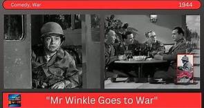 "Mr Winkle Goes To War" Edward G. Robinson, Ruth Warrick, Ted Donaldson - Comedy, War
