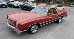 Test Drive 1976 Chevrolet Monte Carlo SOLD $12,900 Maple Motors #2026