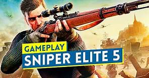 Gameplay SNIPER ELITE 5: ACCIÓN y SIGILO FRANCOTIRADOR en MUNDO ABIERTO