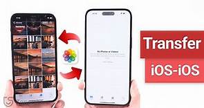 [3 Ways] How to Transfer Photos from iPhone to iPhone - 2024
