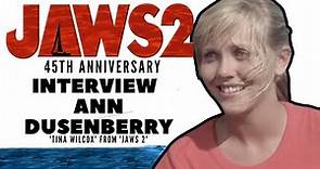 Ann Dusenberry ('Tina Wilcox'): JAWS 2 45th Anniversary Interview