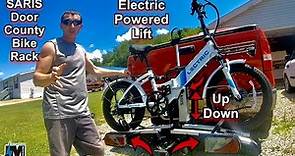 SARIS Door County Hitch Mounted Bike Rack Review ~ Best Car E-Bike Rack for you?