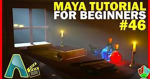 How to RENDER a Scene using ARNOLD in Maya | Maya 2020 Tutorial for Beginners
