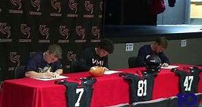 WATCH: Cave Spring sends three football players to next level