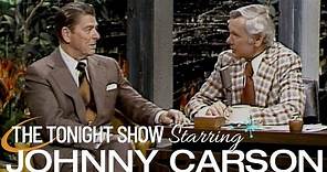 Ronald Reagan Sits Down with Johnny | Carson Tonight Show