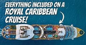 ROYAL CARIBBEAN CRUISE IN 2022 | WHAT"S INCLUDED IN ROYAL CARIBBEAN CRUISE FARE!