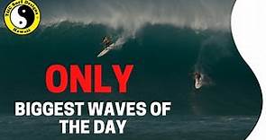 Eddie Aikau Big Wave Invitational 2023 RAW FOOTAGE - ONLY BIGGEST WAVES OF THE DAY