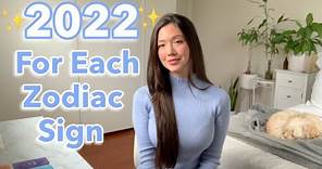 2022 Prediction For Each Zodiac Sign 🕊