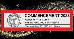 City College of San Francisco 2023 Commencement