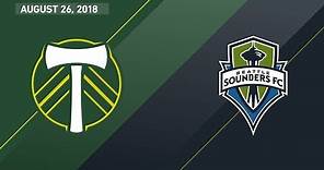 HIGHLIGHTS: Portland Timbers vs. Seattle Sounders | August 26, 2018