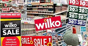 😭 WILKO CLOSING DOWN SALE 🤧 Shop With Me 🥹 ENTIRE STORE TOUR 🤗