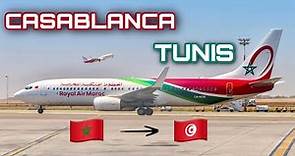 Trip Report | Royal Air Maroc | Casablanca 🇲🇦 to Tunis 🇹🇳 Boeing 737